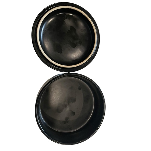 Gourmet du Village Black Ceramic Cheese Keeper – 6” Round - Picture 6 of 12